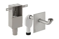 Сифон Geberit Uniflex 151.120.21.1 для раковины, внутристенный, хром - Gidratop.ru изображение