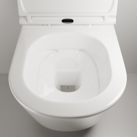 Напольный пристенный унитаз с бачком Trend Rimless - Gidratop.ru изображение