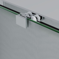 Душевой уголок Rapid-N VSS-3RN1112E10MT, (1000-1100)x(1100-1200), хром, стекло текстурное - Gidratop.ru изображение