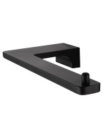 Держатель для туалетной бумаги без крышки WONZON & WOGHAND ECLIPSE, Черный (WW-9116-BL) - Gidratop.ru изображение