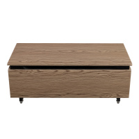 SLIDER Тумба с одним выкатным ящиком, дуб тангент, 996x476x300, SLIDER-1000-1C-PI-RT-P - Gidratop.ru изображение