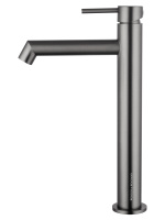 Смеситель для раковины высокий WONZON & WOGHAND, Темный графит (WW-H1064-BGG) - Gidratop.ru изображение