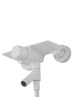 Смеситель для ванны с душем WONZON & WOGHAND CLICK, Белый матовый (WW-FE05L221-MW) - Gidratop.ru изображение