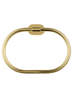 Кольцо для полотенец WONZON & WOGHAND FIRST, Глянцевое золото (WW-8423-LG) - Gidratop.ru изображение