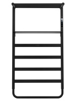 Полотенцесушитель электрический WONZON & WOGHAND DÜSSELDORF, Черный матовый (WW-A208-MB) - Gidratop.ru изображение