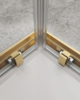 Душевой уголок CEZARES MOLVENO-AH-21-90+20-C-BORO-IV - Gidratop.ru изображение