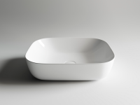 Умывальник чаша накладная прямоугольная Element 505x405x140мм - Gidratop.ru изображение