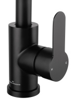 Смеситель для кухни WONZON & WOGHAND, Черный матовый (WW-AE4554-MB) - Gidratop.ru изображение