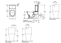 Напольный унитаз Villeroy&Boch Verity Design 5673 10 01 - Gidratop.ru изображение
