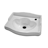 Раковина 41х32 см, 1 отв., цвет: белый - Gidratop.ru изображение