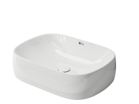 Умывальник чаша ELEMENT2 накладная овальная 540x400x145мм - Gidratop.ru изображение