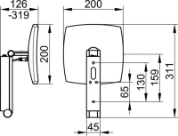 Косметическое зеркало Keuco iLook_move 17613 019004, с подсветкой, хром - Gidratop.ru изображение