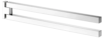 Полотенцедержатель двойной, поворотный Keuco Edition 90 19118010000 Square, 450 мм, хром