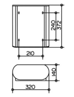 Диспенсер бумажных полотенец Keuco Plan 14985 010000 - Gidratop.ru изображение