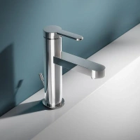 Смеситель Keuco Ixmo Flat 59502013000 для раковины, с донным клапаном, цвет хром - Gidratop.ru изображение