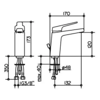 Смеситель для умывальника Keuco Collection Moll 52702 010000 - Gidratop.ru изображение