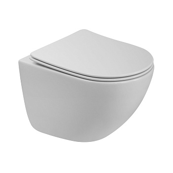 Унитаз подвесной безободковый BelBagno AMANDA-TOR BB051CH-TOR-FC/BB051SC