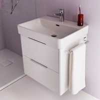 Тумба под раковину Laufen Val 65 см, подвесная, цвет белый матовый, 4.0231.2.110.260.1 - Gidratop.ru изображение