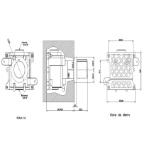Gessi Tondo встраиваемый запорный вентиль для термостата высокой производительности, 40 л/мин, (внешние части), цвет: хром - Gidratop.ru изображение