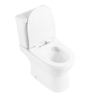 Унитаз-компакт безободковый BelBagno STEAM BB130CPR/BB130SC - Gidratop.ru изображение