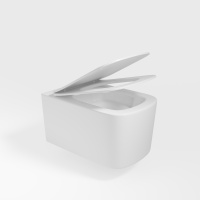 Унитаз подвесной Tornado Ultra VT1-32T, цвет белый, ультратонкое сиденье soft-close - Gidratop.ru изображение