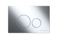 Система инсталляции для унитазов CERAMICANOVA Envision с кнопкой смыва Round цвет хром и креплениями, арт. CN1001CH - Gidratop.ru изображение