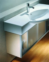 Шкаф под раковину Laufen Case 7150.1.070.514.1 дуб - Gidratop.ru изображение