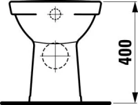 Приставной унитаз Laufen Pro 2195.6 - Gidratop.ru изображение