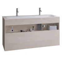 Тумба под раковину Keuco Stageline 32882180000, 120 см, 1 ящик, цвет кашемир - Gidratop.ru изображение