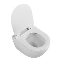 Унитаз подвесной безободковый BelBagno AMANDA BB051CHR/BB076SC - Gidratop.ru изображение