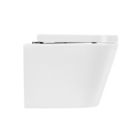 Унитаз подвесной безободковый BelBagno FLAY-R BB053CHR/BB865SC - Gidratop.ru изображение