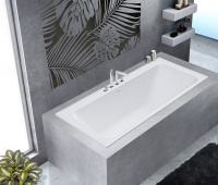 Ванна из искусственного камня Solid Surface CEZARES CZR-SLIDER-170-80-57-SSB - Gidratop.ru изображение