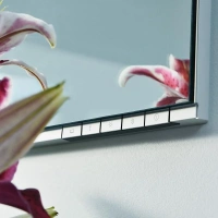 Зеркало Keuco Edition 400 11496170101, 105 см с подсветкой, с подогревом, белый - Gidratop.ru изображение