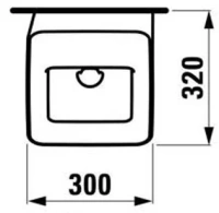 Писсуар Laufen Alessi Dot 8.4090.5.400.000.1 без мухи без крышки - Gidratop.ru изображение