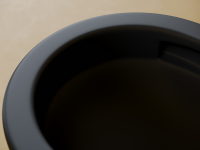 Подвесной унитаз Metropol Торнадо безоободковый черный матовый - Gidratop.ru изображение