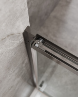 Душевая дверь CEZARES MOLVENO-BF-3-90-C-GM-IV - Gidratop.ru изображение