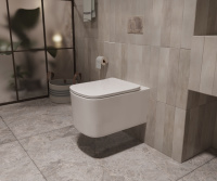 Унитаз подвесной Tornado Ultra VT1-32T, цвет белый, ультратонкое сиденье soft-close - Gidratop.ru изображение