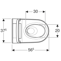 Подвесной унитаз-биде Geberit AquaClean Sela 146.224.11.1, альпийский белый - Gidratop.ru изображение