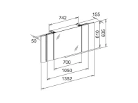 Зеркальный шкаф Keuco Edition 11 21101 171201 - Gidratop.ru изображение