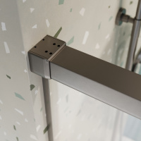 Душевая шторка на ванну CEZARES TANDEM-SOFT-VF-2-180/145-C-GM-IV - Gidratop.ru изображение