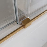 Душевая шторка на ванну CEZARES TANDEM-SOFT-VF-2-180/145-C-BORO-IV - Gidratop.ru изображение