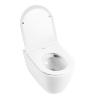 Унитаз подвесной безободковый BelBagno MARINO BB105CHR/BB870SC - Gidratop.ru изображение