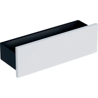 Полка Geberit Smyle Square 500.362.00.1, 45 см, с крючками для полотенец, цвет белый - Gidratop.ru изображение