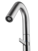 Смеситель для раковины высокий WONZON & WOGHAND, Брашированный никель (WW-6068-BS) - Gidratop.ru изображение