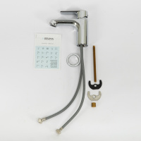 NAUTIC-LS1-01-W0 Смеситель для раковины однорычажный, без донного клапана, исполнение хром - Gidratop.ru изображение