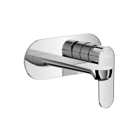 STYLUS-BLI1-01-W0 Смеситель для раковины встраиваемый с внутренней частью, без донного клапана, хром - Gidratop.ru изображение