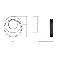 GESSI ANELLO смеситель для раковины встраиваемый, однорычажный, цвет Finox Brushed Nickel - Gidratop.ru изображение