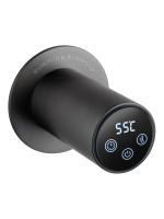 Полотенцесушитель электрический встраиваемый WONZON & WOGHAND DORTMUND, Темный графит (WW-A365-GM) - Gidratop.ru изображение