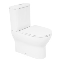 Унитаз-компакт безободковый BelBagno ENERGIA BB8134CPR/SC - Gidratop.ru изображение