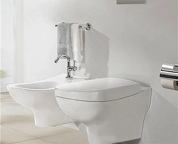 Биде Villeroy&Boch My Nature Plus 5410 00R1 подвесное